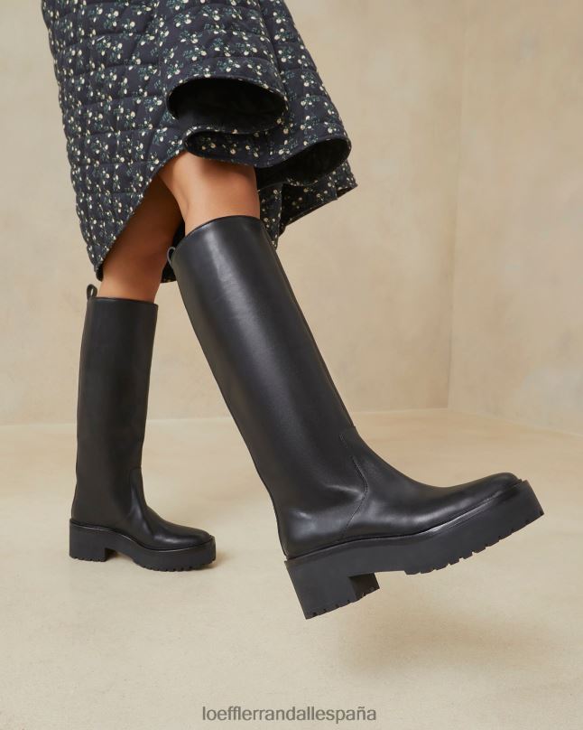 zapatos 04282290 negro mujer Loeffler Randall bota alta carlee