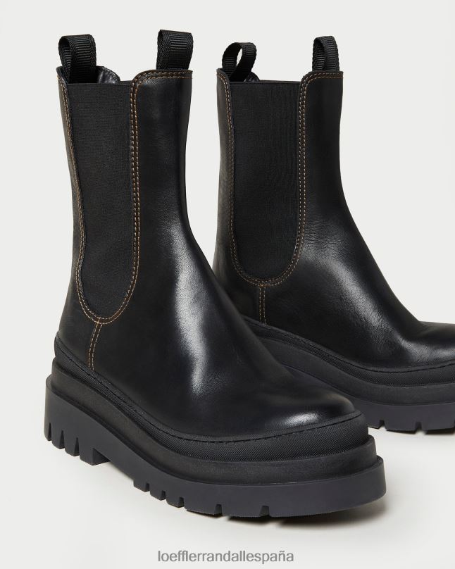 zapatos 04282291 negro mujer Loeffler Randall bota gruesa carlota