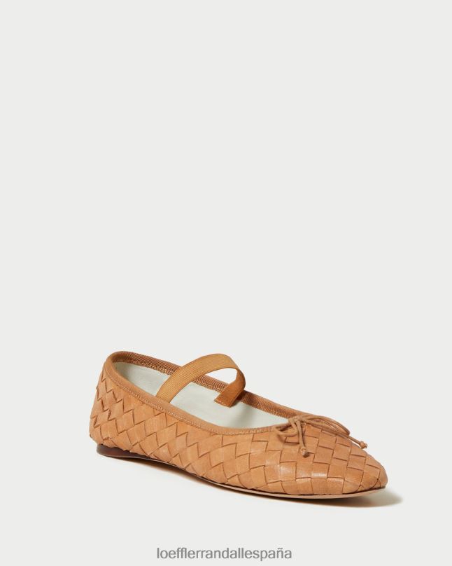 zapatos 04282298 Miel mujer Loeffler Randall bailarinas leonie