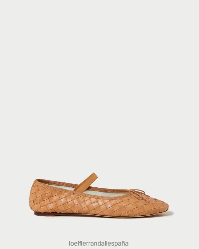 zapatos 04282298 Miel mujer Loeffler Randall bailarinas leonie