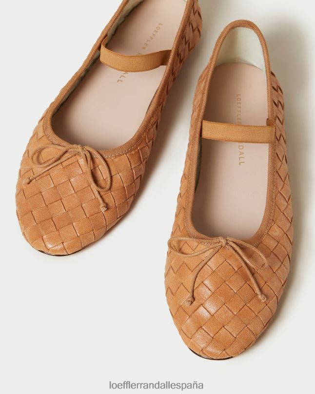 zapatos 04282298 Miel mujer Loeffler Randall bailarinas leonie
