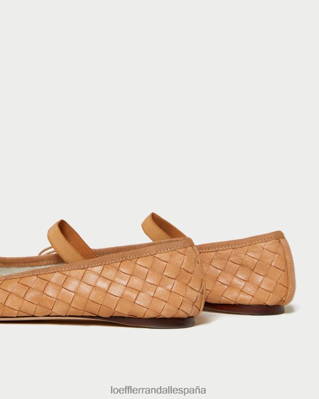 zapatos 04282298 Miel mujer Loeffler Randall bailarinas leonie