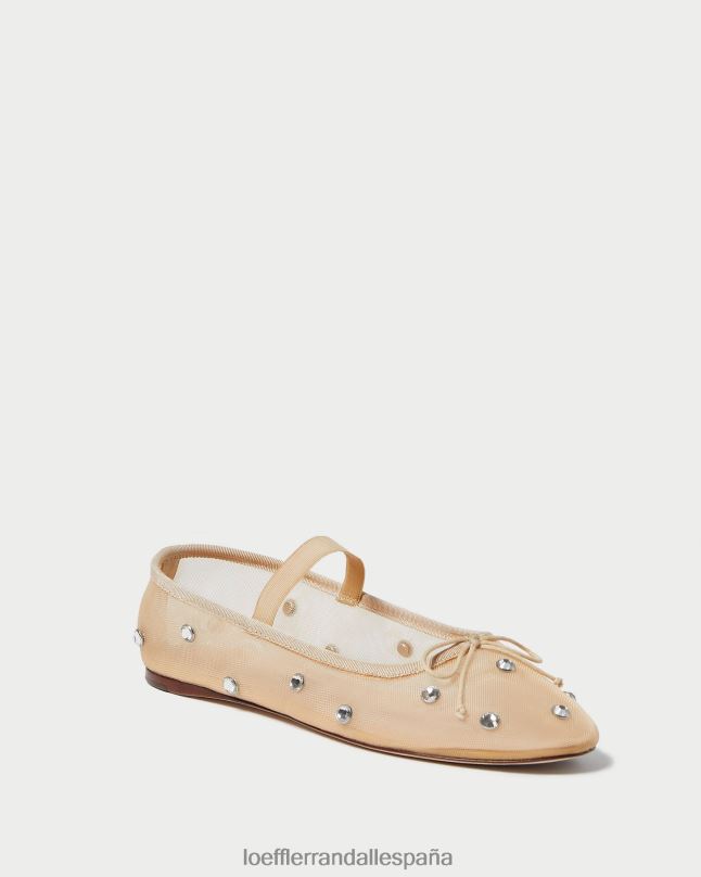 zapatos 04282299 caramelo/claro mujer Loeffler Randall bailarinas leonie