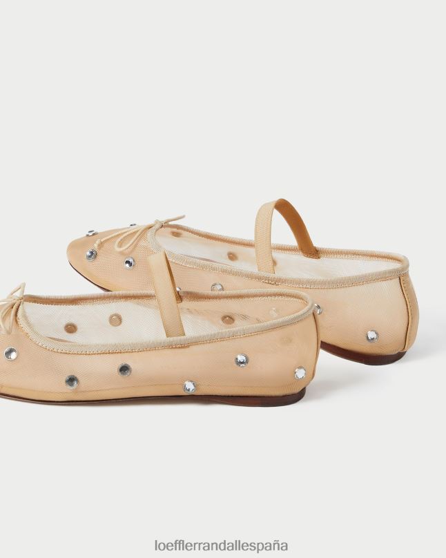 zapatos 04282299 caramelo/claro mujer Loeffler Randall bailarinas leonie