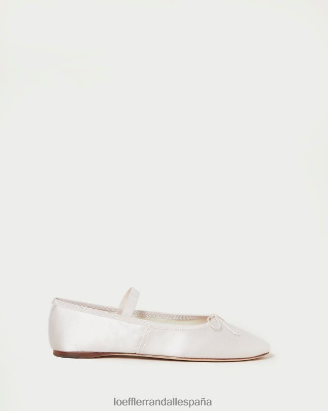 zapatos 04282300 crema mujer Loeffler Randall bailarinas leonie