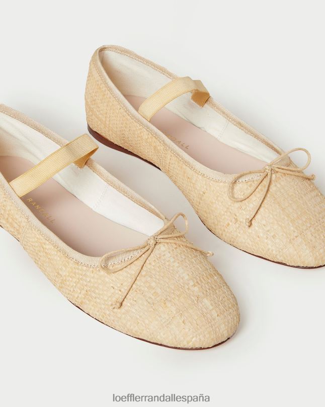zapatos 04282302 natural mujer Loeffler Randall bailarinas leonie