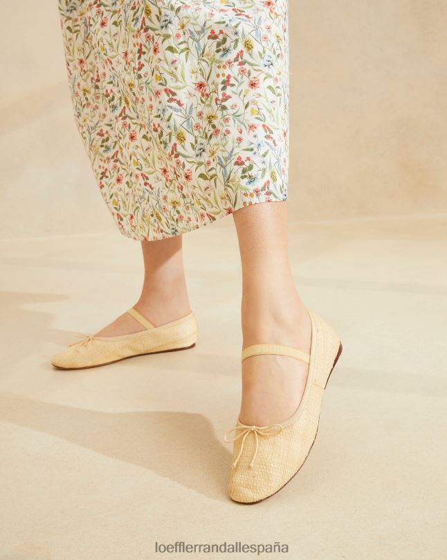 zapatos 04282302 natural mujer Loeffler Randall bailarinas leonie