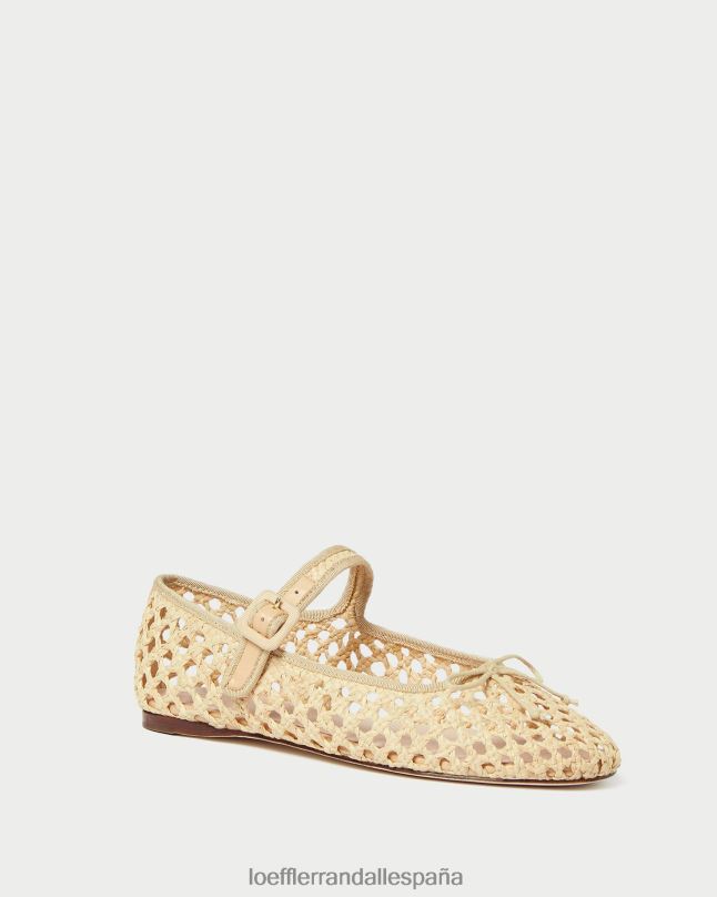 zapatos 04282304 natural mujer Loeffler Randall chiara mary jane