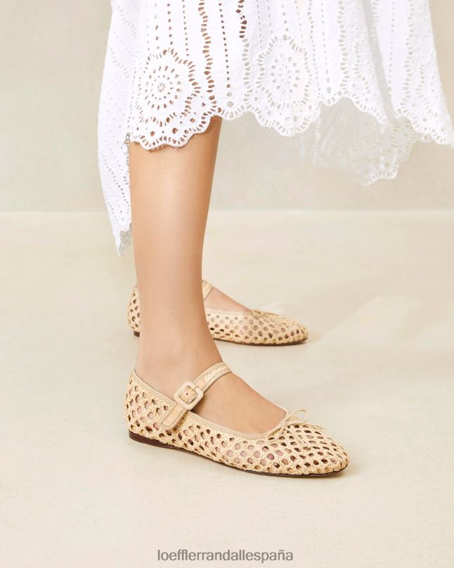 zapatos 04282304 natural mujer Loeffler Randall chiara mary jane