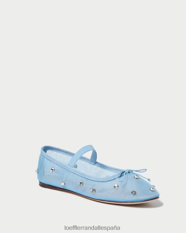 zapatos 04282305 azul/claro mujer Loeffler Randall bailarinas leonie