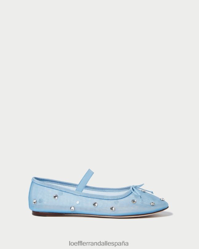 zapatos 04282305 azul/claro mujer Loeffler Randall bailarinas leonie