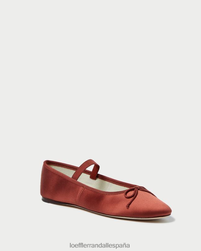 zapatos 04282310 terracota mujer Loeffler Randall bailarinas leonie