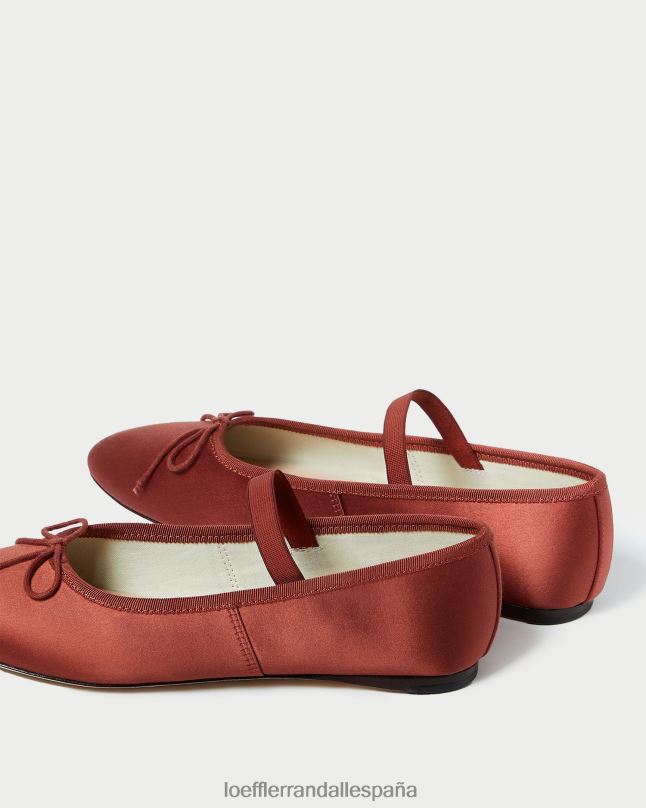 zapatos 04282310 terracota mujer Loeffler Randall bailarinas leonie
