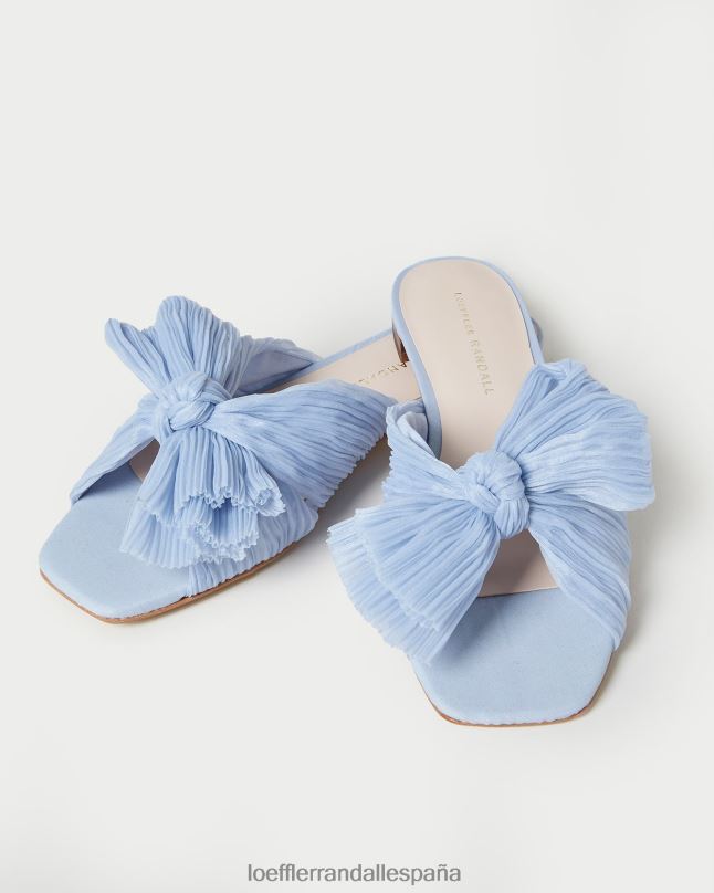 zapatos 04282104 azul mujer Loeffler Randall tobogán con proa daphne