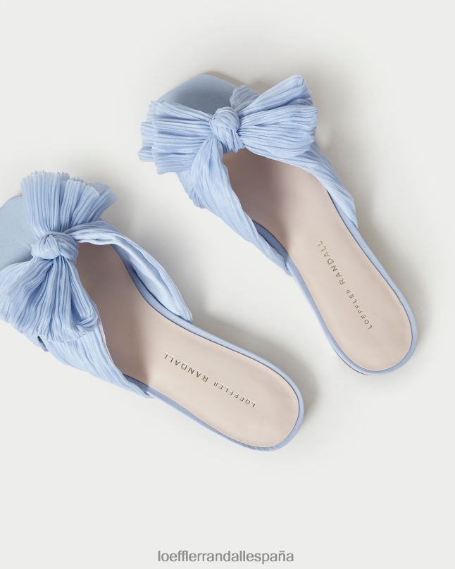 zapatos 04282104 azul mujer Loeffler Randall tobogán con proa daphne