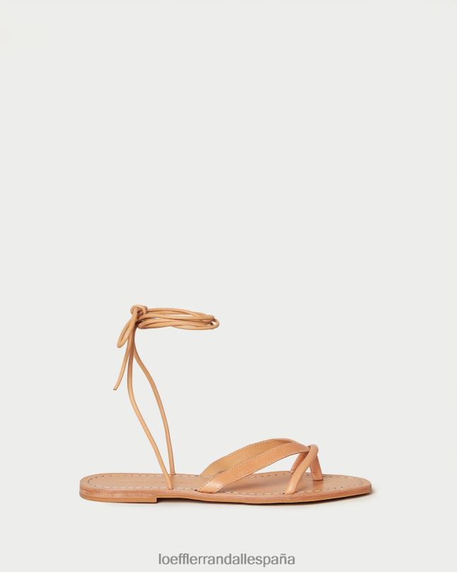 zapatos 04282106 Miel mujer Loeffler Randall sandalia cruzada lila