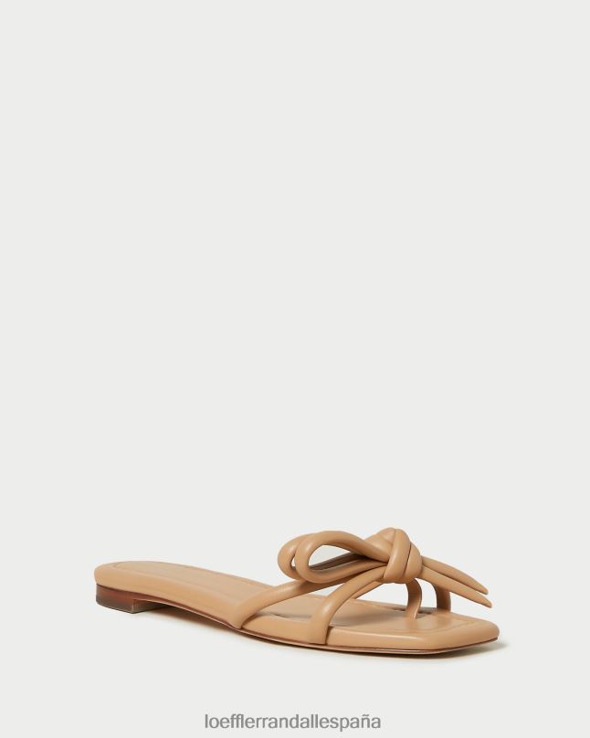 zapatos 04282108 duna mujer Loeffler Randall sandalia hadley con lazo