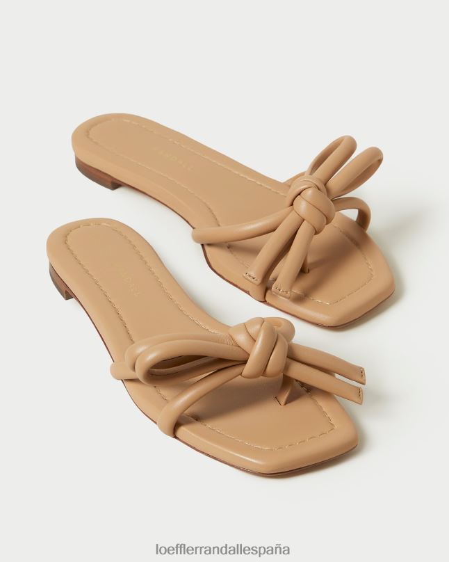 zapatos 04282108 duna mujer Loeffler Randall sandalia hadley con lazo