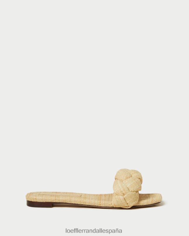 zapatos 04282109 natural mujer Loeffler Randall sandalia trenzada joanna