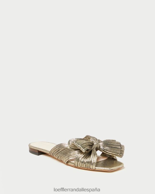 zapatos 04282115 oro oscuro mujer Loeffler Randall tobogán con proa daphne