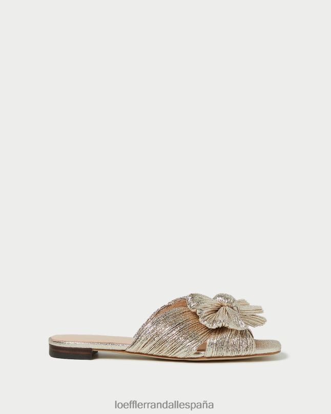zapatos 04282124 champán mujer Loeffler Randall tobogán con proa daphne