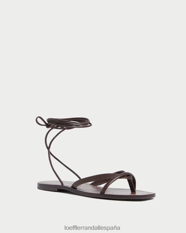 zapatos 04282132 Café exprés mujer Loeffler Randall sandalia cruzada lila