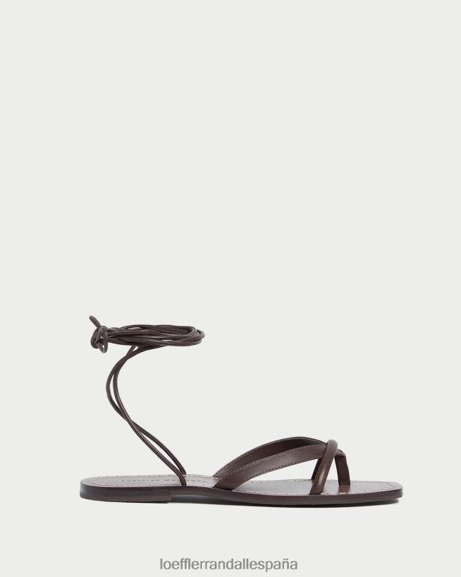 zapatos 04282132 Café exprés mujer Loeffler Randall sandalia cruzada lila