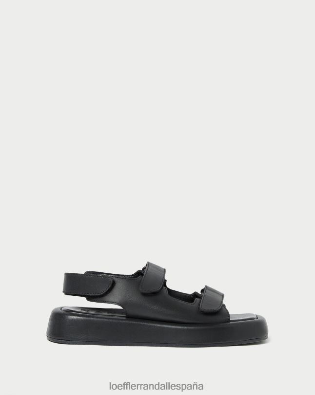 zapatos 04282133 negro mujer Loeffler Randall sandalia con plataforma blaise