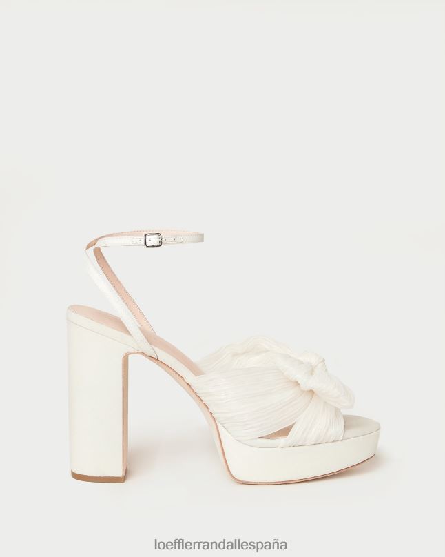 zapatos 0428214 perla mujer Loeffler Randall natalia plataforma lazo tacón
