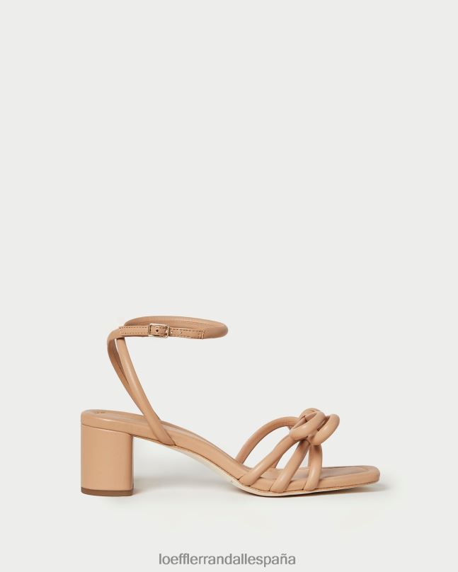 zapatos 0428219 duna mujer Loeffler Randall sandalia mikel con lazo y tacón medio