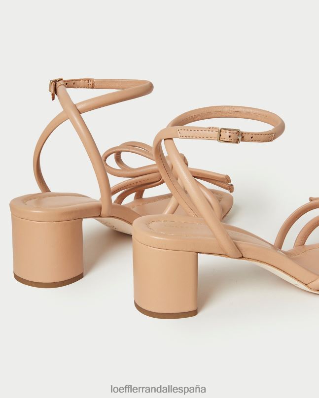 zapatos 0428219 duna mujer Loeffler Randall sandalia mikel con lazo y tacón medio