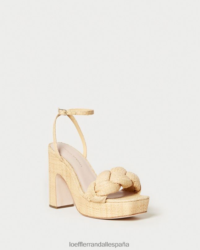 zapatos 0428221 natural mujer Loeffler Randall tacón de plataforma fae