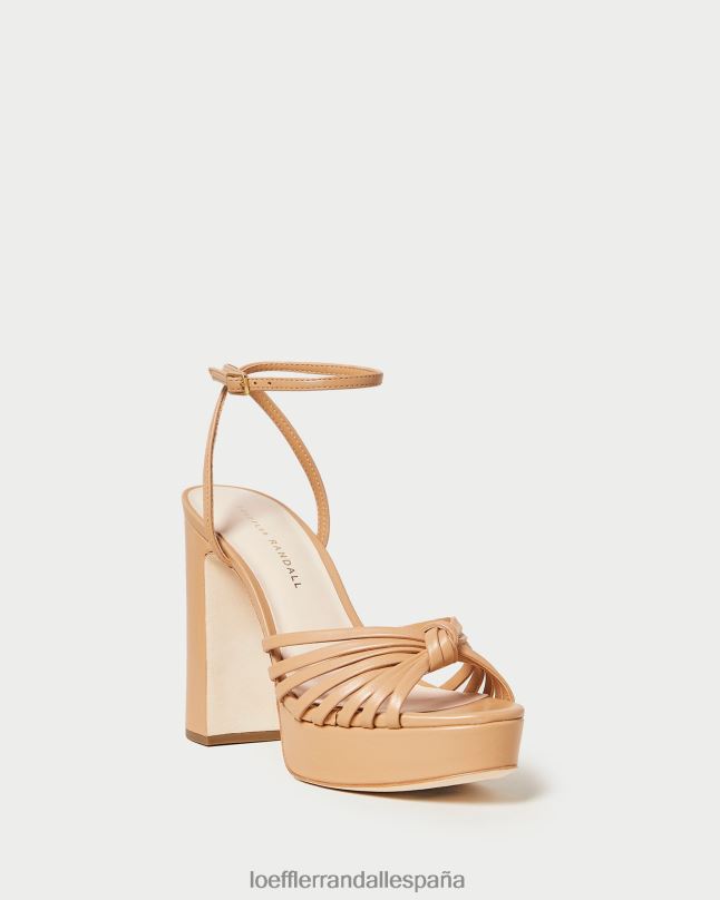 zapatos 0428239 duna mujer Loeffler Randall sandalia con plataforma y nudo rivka