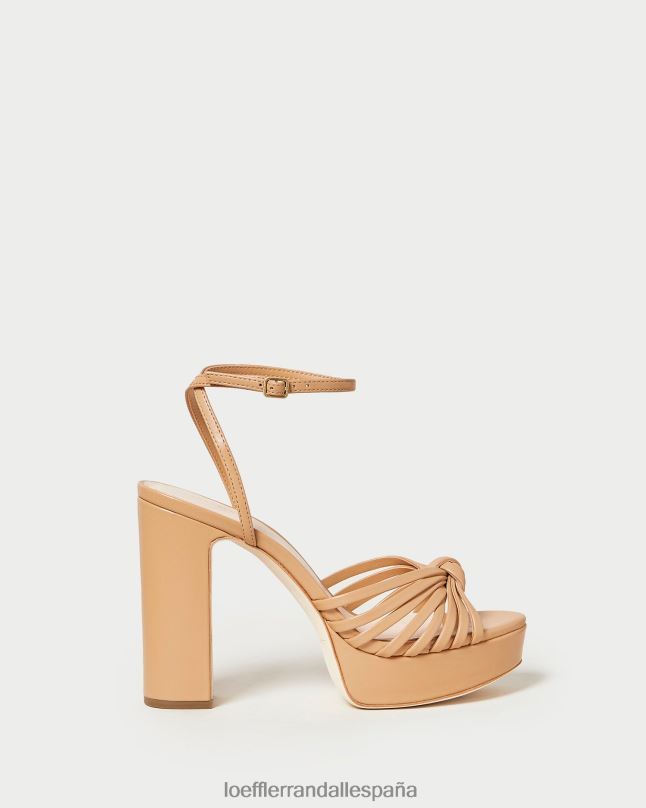 zapatos 0428239 duna mujer Loeffler Randall sandalia con plataforma y nudo rivka
