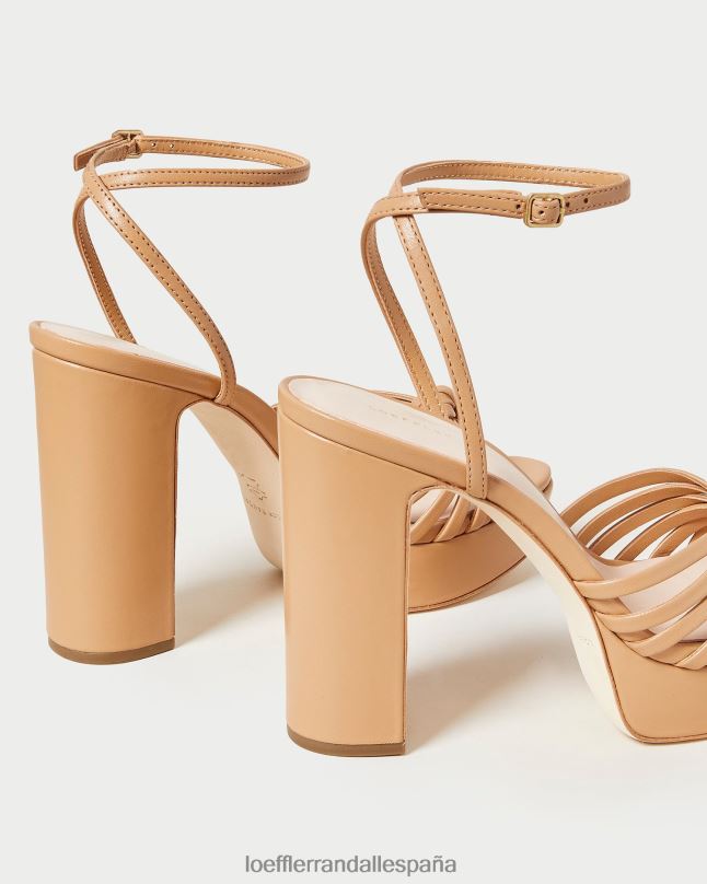 zapatos 0428239 duna mujer Loeffler Randall sandalia con plataforma y nudo rivka