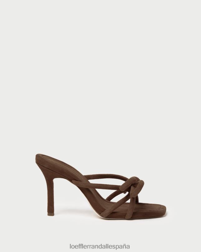 zapatos 0428246 cacao mujer Loeffler Randall tacón con lazo margi