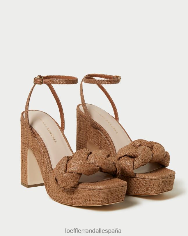 zapatos 0428256 marrón mujer Loeffler Randall tacón de plataforma fae