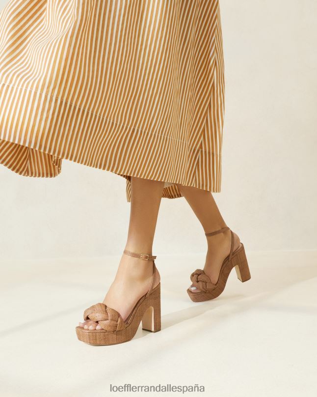 zapatos 0428256 marrón mujer Loeffler Randall tacón de plataforma fae
