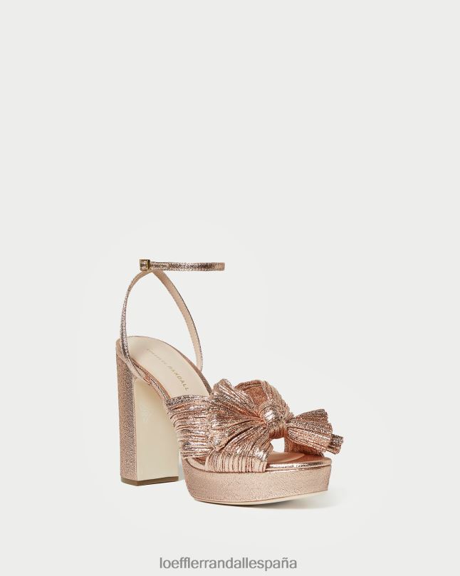 zapatos 0428258 duna mujer Loeffler Randall natalia plataforma lazo tacón
