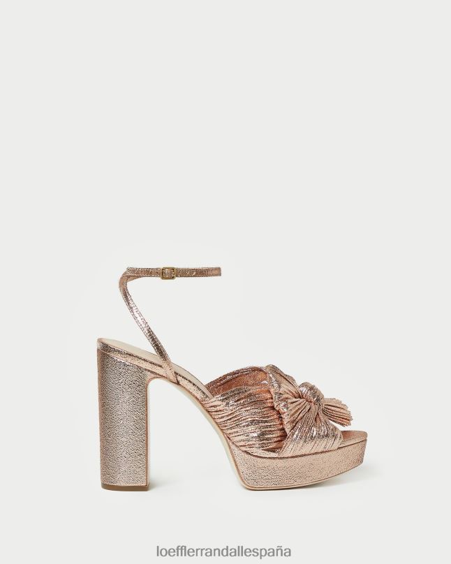 zapatos 0428258 duna mujer Loeffler Randall natalia plataforma lazo tacón