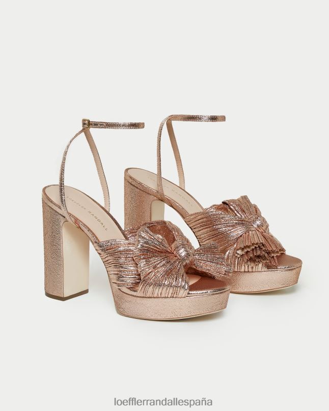 zapatos 0428258 duna mujer Loeffler Randall natalia plataforma lazo tacón