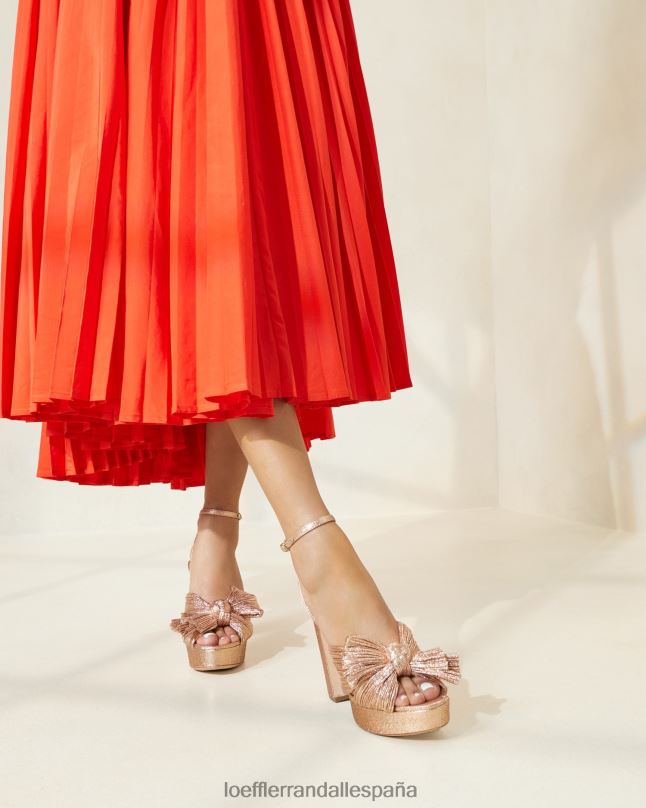 zapatos 0428258 duna mujer Loeffler Randall natalia plataforma lazo tacón