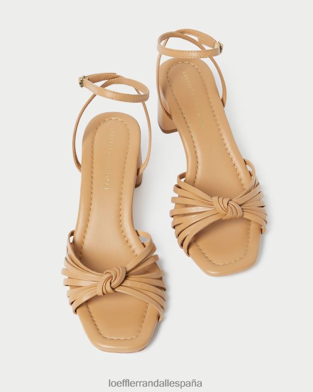 zapatos 0428266 duna mujer Loeffler Randall tacón medio con nudo olivia