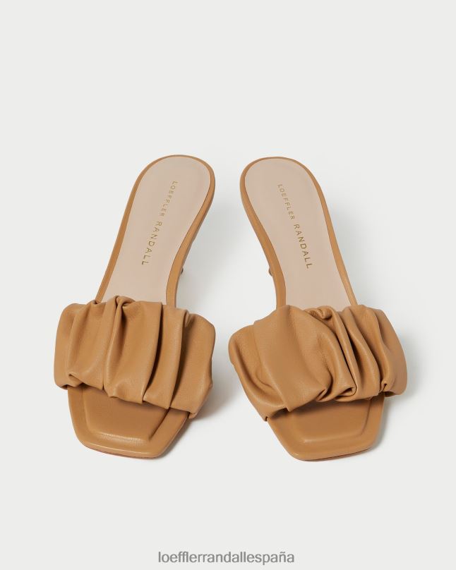 zapatos 0428267 duna mujer Loeffler Randall mules bianca con tacón gatito